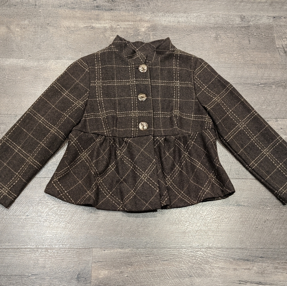 Heritage Women’s Brown Cropped Jacket Size Small